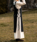 Preview: Wikinger Überkleid "Aleiga" - schwarz