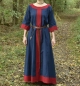 Preview: Mittelalterkleid - blau/rot