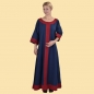 Preview: Mittelalterkleid - blau/rot