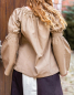 Preview: Klassische Mittelalterbluse "Emma" -braun