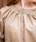 Preview: Klassische Mittelalterbluse "Emma" -braun