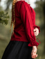 Preview: Mittelalterbluse Edith - rot