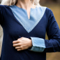 Preview: Wikinger Kleid Jorunn  -  blau