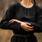 Preview: Wikinger Unterkleid Helga  -  schwarz