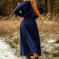 Preview: Wikinger Unterkleid Helga  -  blau