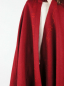Preview: Kinderumhang mit Stickerei Wolle "Hedda" Rot