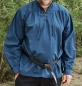 Preview: Mittelalter-Hemd Ludwig - blau