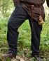 Preview: Einfache Mittelalter-Hose Hagen - schwarz