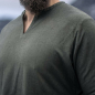 Preview: Wikinger Leinentunika "Ragnar" - olivgrün