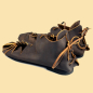 Preview: Bundschuhe aus Nubukleder- braun