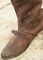 Preview: Mittelalterliche Stiefel mit Schnallen -  braun