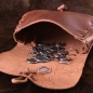Preview: Mittelalter-Ledertasche  -  Hellbraun
