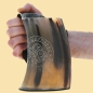 Preview: Bierkrug aus Horn - Sleipnir