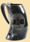 Preview: Bierkrug aus Horn - Yggdrasil