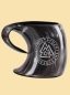 Preview: Bierkrug aus Horn - Valknut