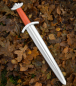 Preview: LARP Wikinger Dolch Vikar - Polsterwaffe -  43 cm