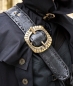 Preview: Piraten-Bandelier - schwarz