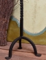 Preview: Geschmiedeter Kerzenständer - ca. 74 cm