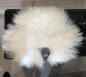 Preview: Schulterfell aus Nordlandschnucken-Fell, - weiß - S/M