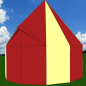 Preview: Ranger-Rundzelt 300 2 Farben