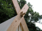 Preview: Wikinger-Marktstand 360 -  Gestell