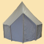 Preview: Ranger-Rundzelt 400 2 Farben