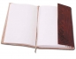 Preview: Lederbuch mit mittelalterlichem Motiv