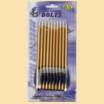 Ersatzpfeile für Armbrust - komplett Aluminium - 12-er Pack.