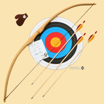 Kinderbogenset Rocky - 40 Zoll - hell