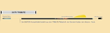 Preview: Fertigpfeil Tribute XX75 - 1416 - ab 3 Stück