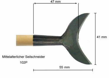 Preview: Historische Pfeilspitze Mittelalterlicher Seilschneider
