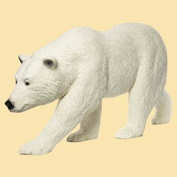 IBB 3D Tier großer Eisbär laufend