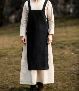 Preview: Wikinger Überkleid "Aleiga" - schwarz