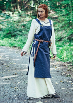 Wikinger Überkleid "Aleiga"  - blau