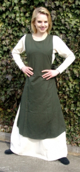 Mittelalter-Überkleid "Magdalena"  -  grün
