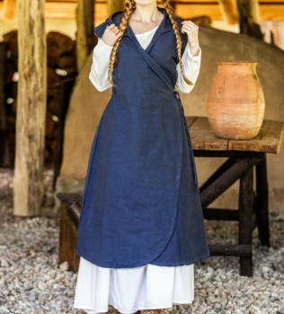 Wickelkleid - Gerlin  -  blau