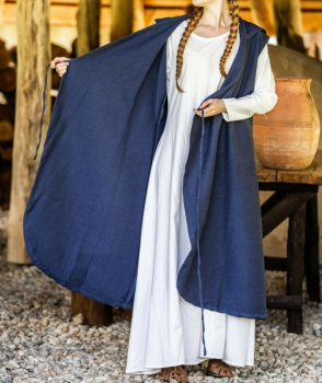 Preview: Wickelkleid - Gerlin  -  blau