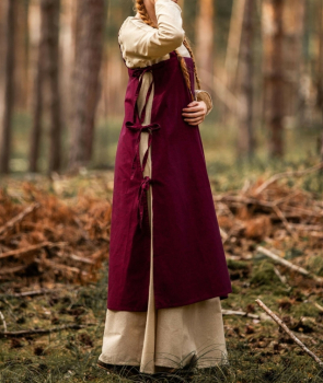 Überkleid "Hildegard"  - rot