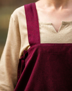 Preview: Überkleid "Hildegard"  - rot