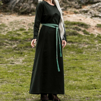 Preview: Damen Kleid "Alvilda"  -  grün