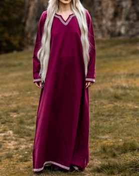 Preview: Wikingerkleid "Brigida"  -  rot