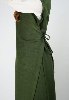 Preview: Wickelkleid "Gerlin"   -  grün