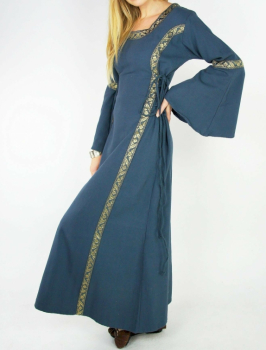 Preview: Mittelalterkleid mit Bordüre 