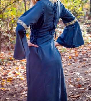 Preview: Mittelalterkleid mit Bordüre 
