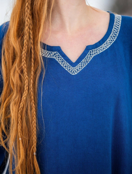 Wikingerkleid "Brigida" - blau