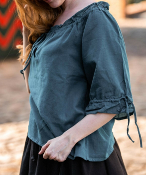 Preview: Mittelalter Kurzarmbluse 