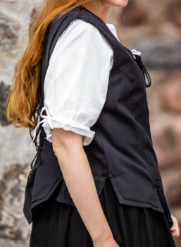 Preview: Miederweste mit Stickerei 