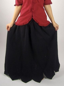 Preview: Mittelalterrock mit Stickerei 