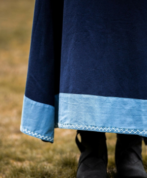 Preview: Wikinger Kleid Jorunn  -  blau