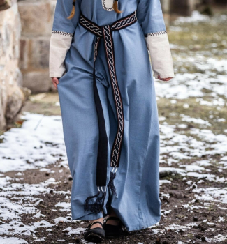 Wikinger Gürtel "Elina" -  schwarz